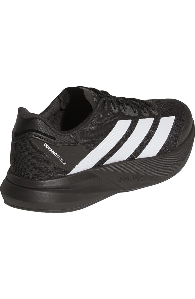 adidas Duramo Speed 2 Sneaker, Alternate, color, Core Black/ Ftwr White/ Carbon