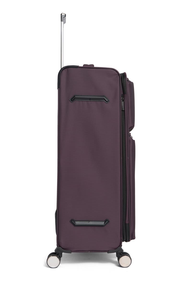 Debutant Spinner Luggage, Alternate, color, PLUM