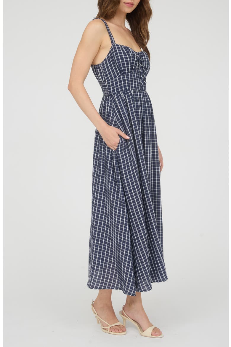 Milk Maid Sun Dress, Alternate, color, NAVY