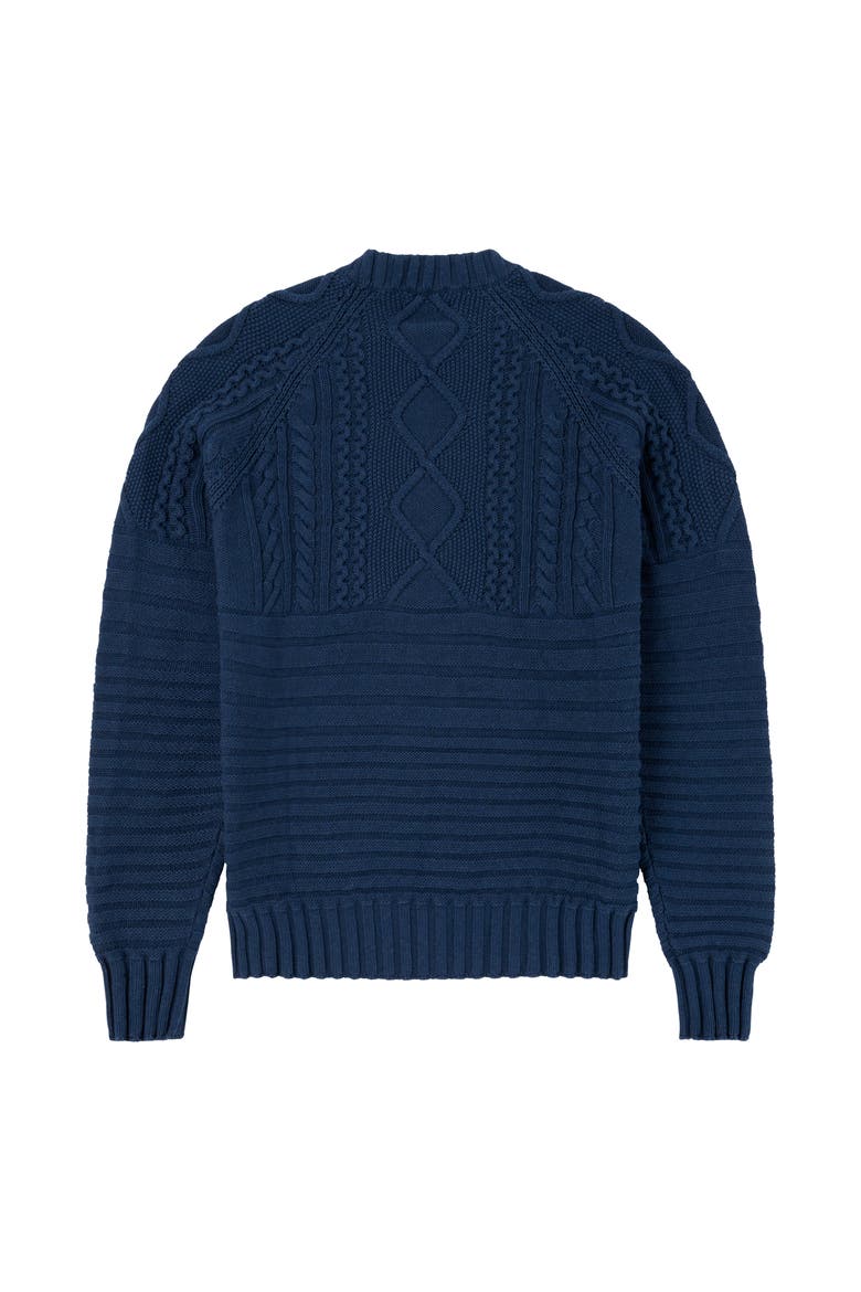 Old Salt Sweater Mens, Alternate, color, Faded Navy