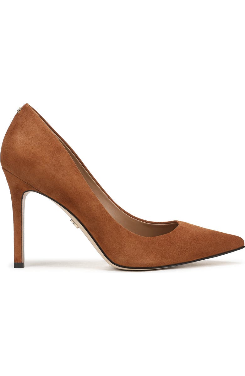 Sam Edelman Hazel Pointed Toe Pump, Alternate, color, Frontier Brown