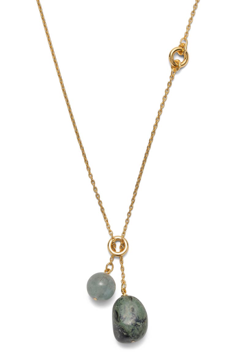Jasper Necklace, Main, color, GOLD