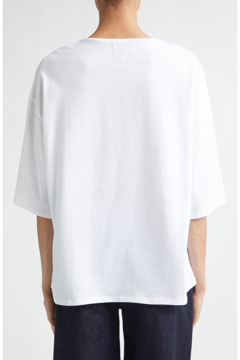 Osis Oversize Boxy Cotton T-Shirt, Alternate, color, WHITE