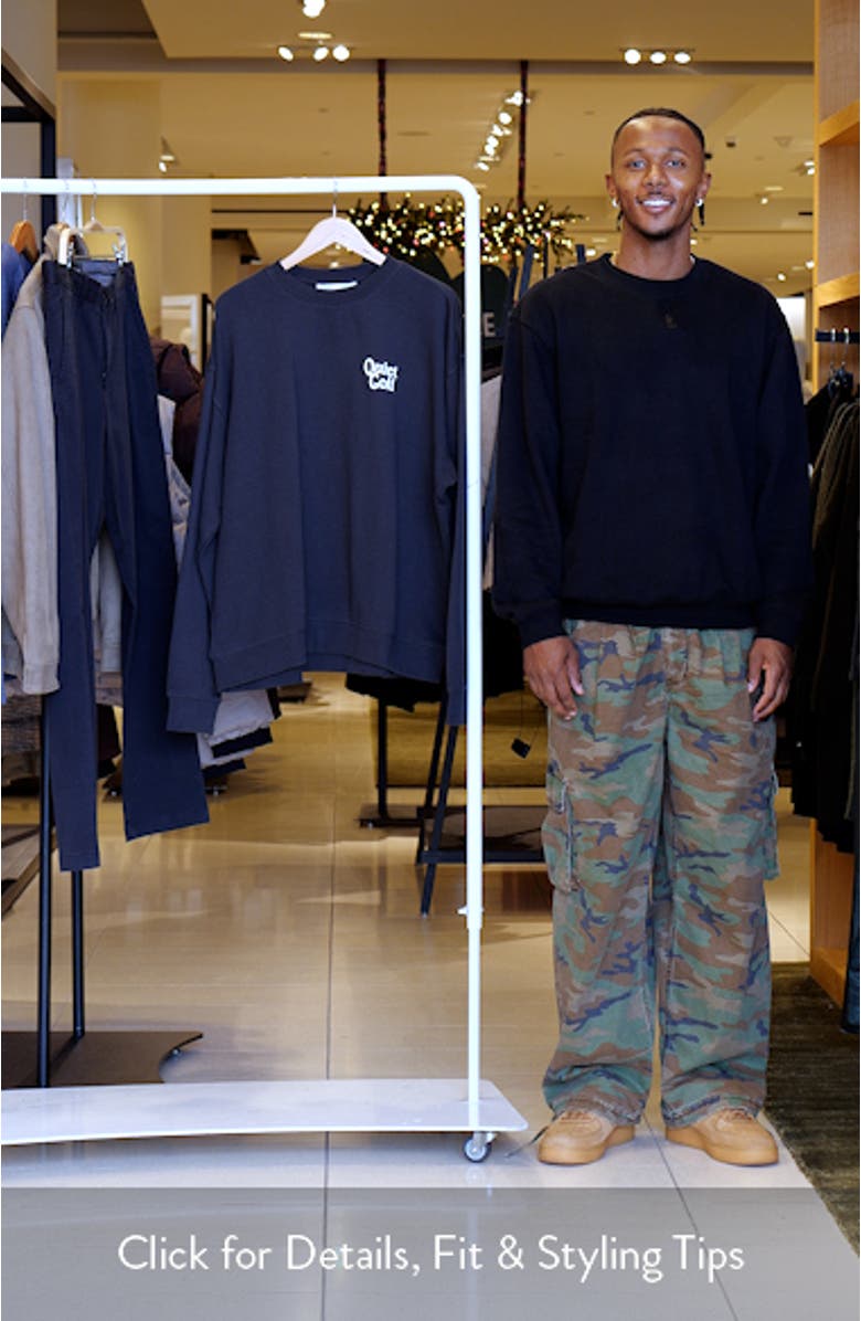 Stacked Logo Cotton Hoodie, sales video thumbnail