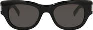 Saint Laurent 49mm Round Sunglasses