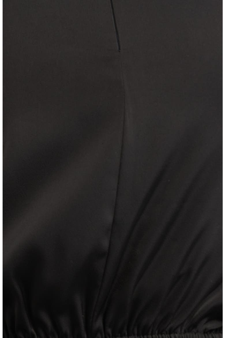 Roxy Long Sleeve Top & Asymmetric Hem Skirt, Alternate, color, BLACK