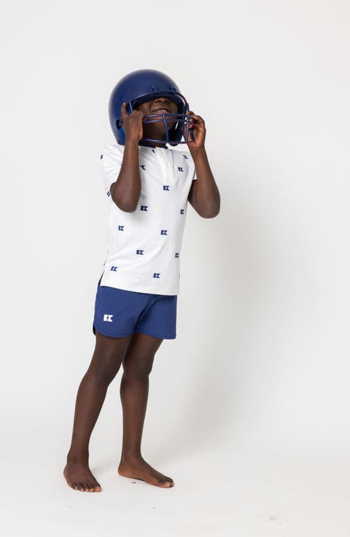 Courtside Kids Boys Super Short Lined In Navy