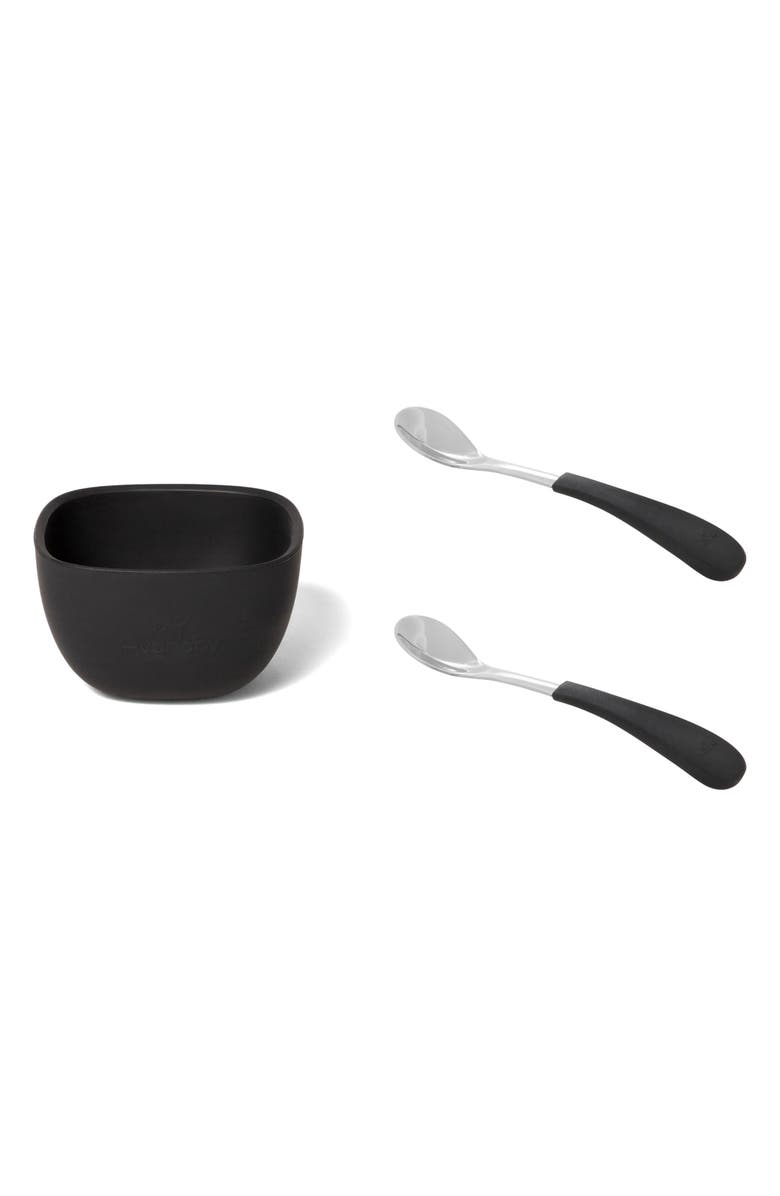 Avanchy First Steps La Petite Bowl & Spoons Set, Main, color,