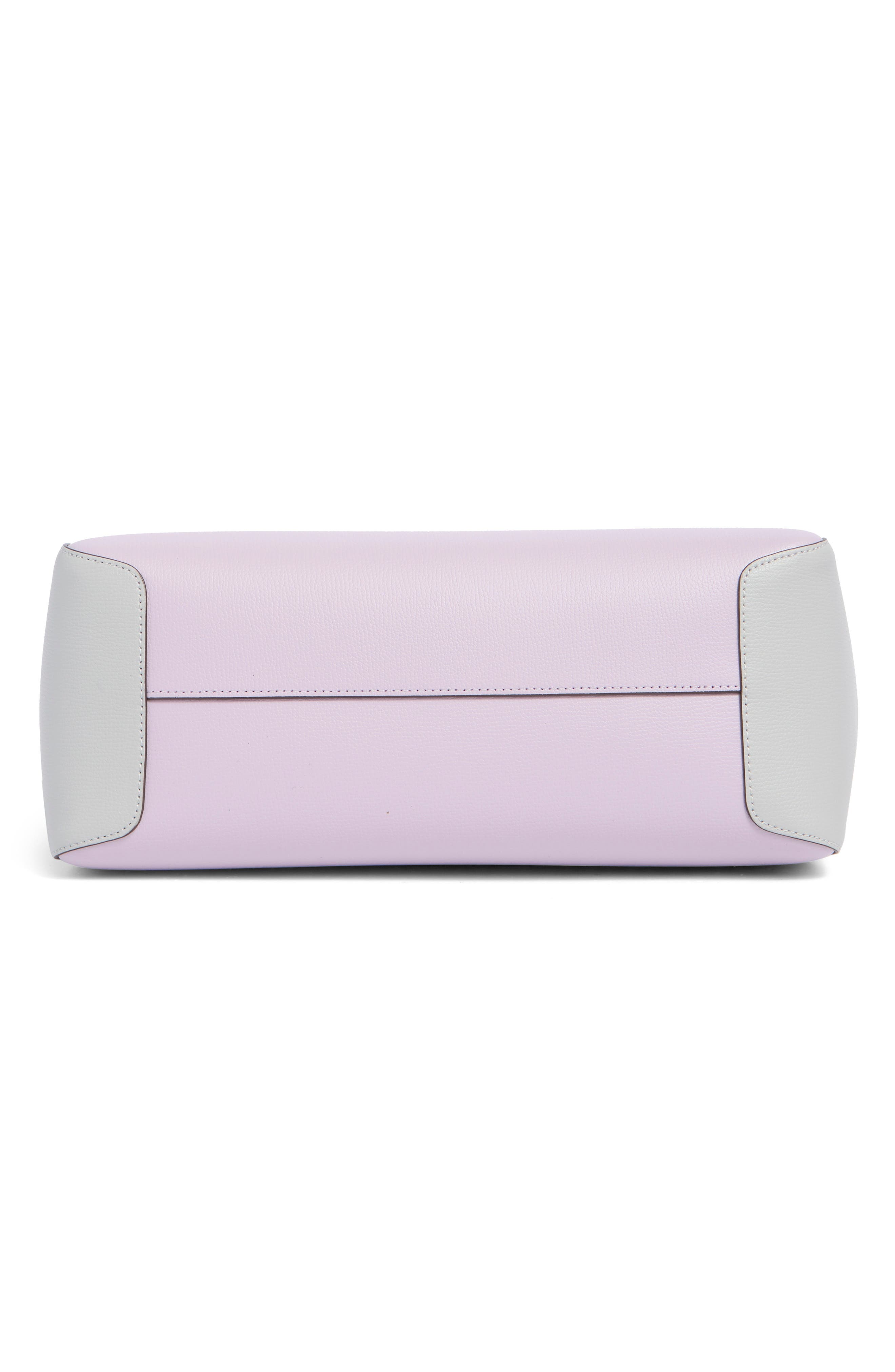 poppy colorblock tote bag, Alternate, color, VIOLET MIST MULTI