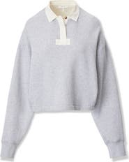 rag & bone Vintage Terry Polo Sweatshirt