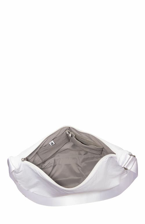 Baggallini Swift Hobo Crossbody In B-lite Bright White