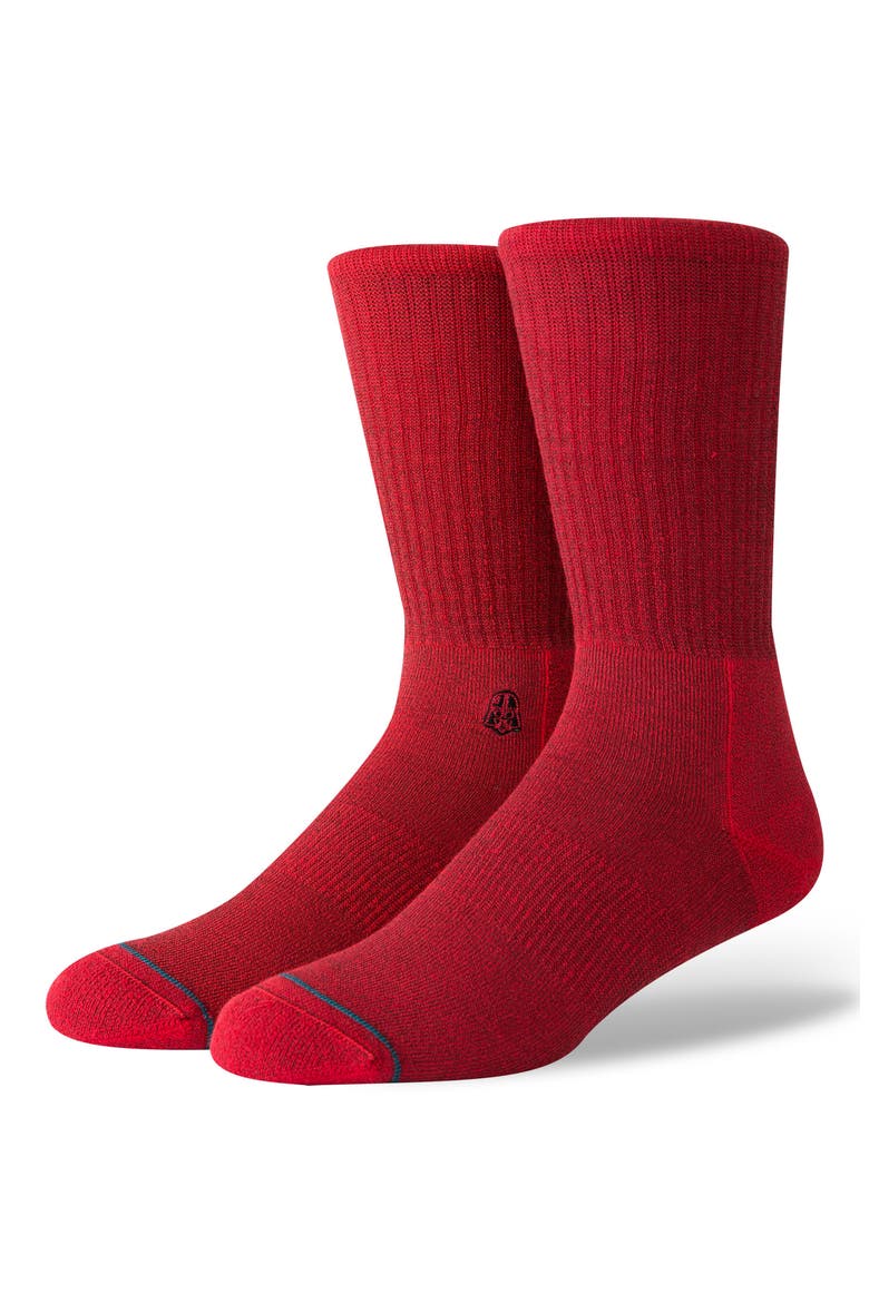 Star Wars Solid Vader Socks, Main, color, RED