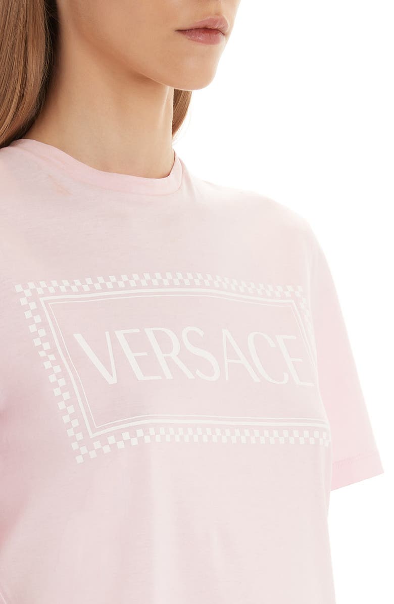 Versace '90s Logo Tee, Alternate, color,