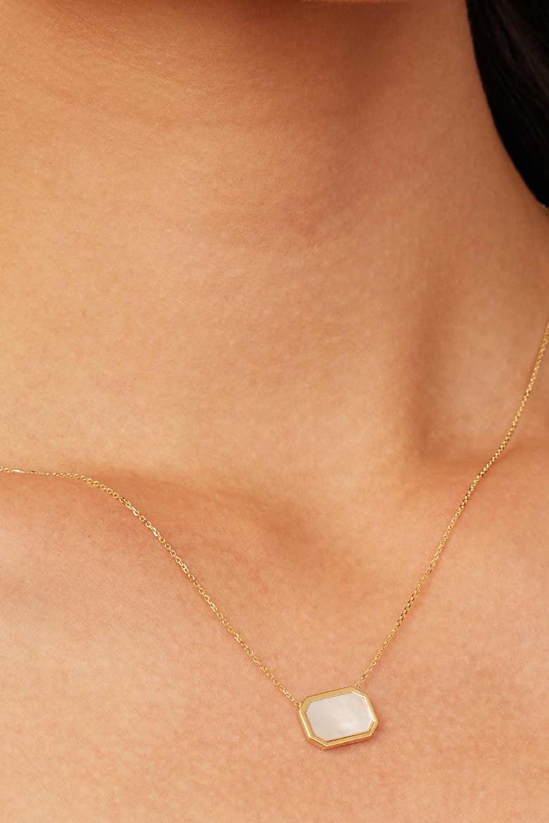14K Yellow Gold Horizons Pendant Necklace, Alternate, color, Yellow Gold
