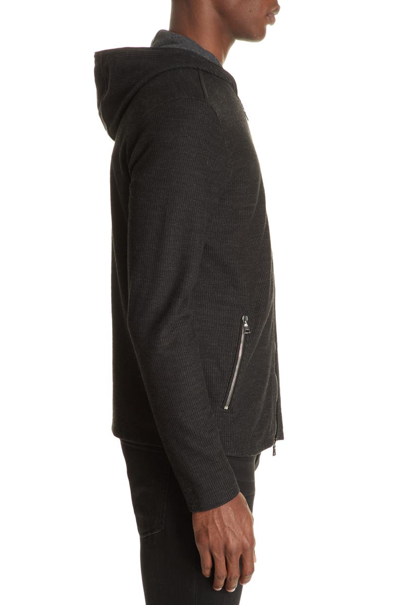 John Varvatos Zip Hoodie, Alternate, color, 