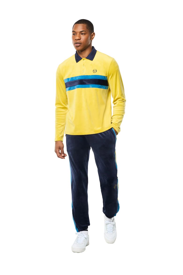 Banda Velour Polo, Main, color, SNAKE EYE