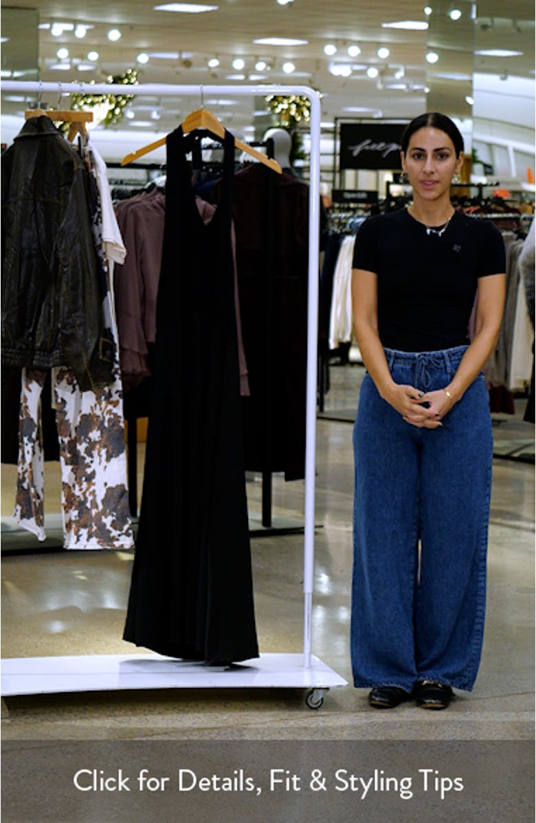 Halter Maxi Dress, sales video thumbnail