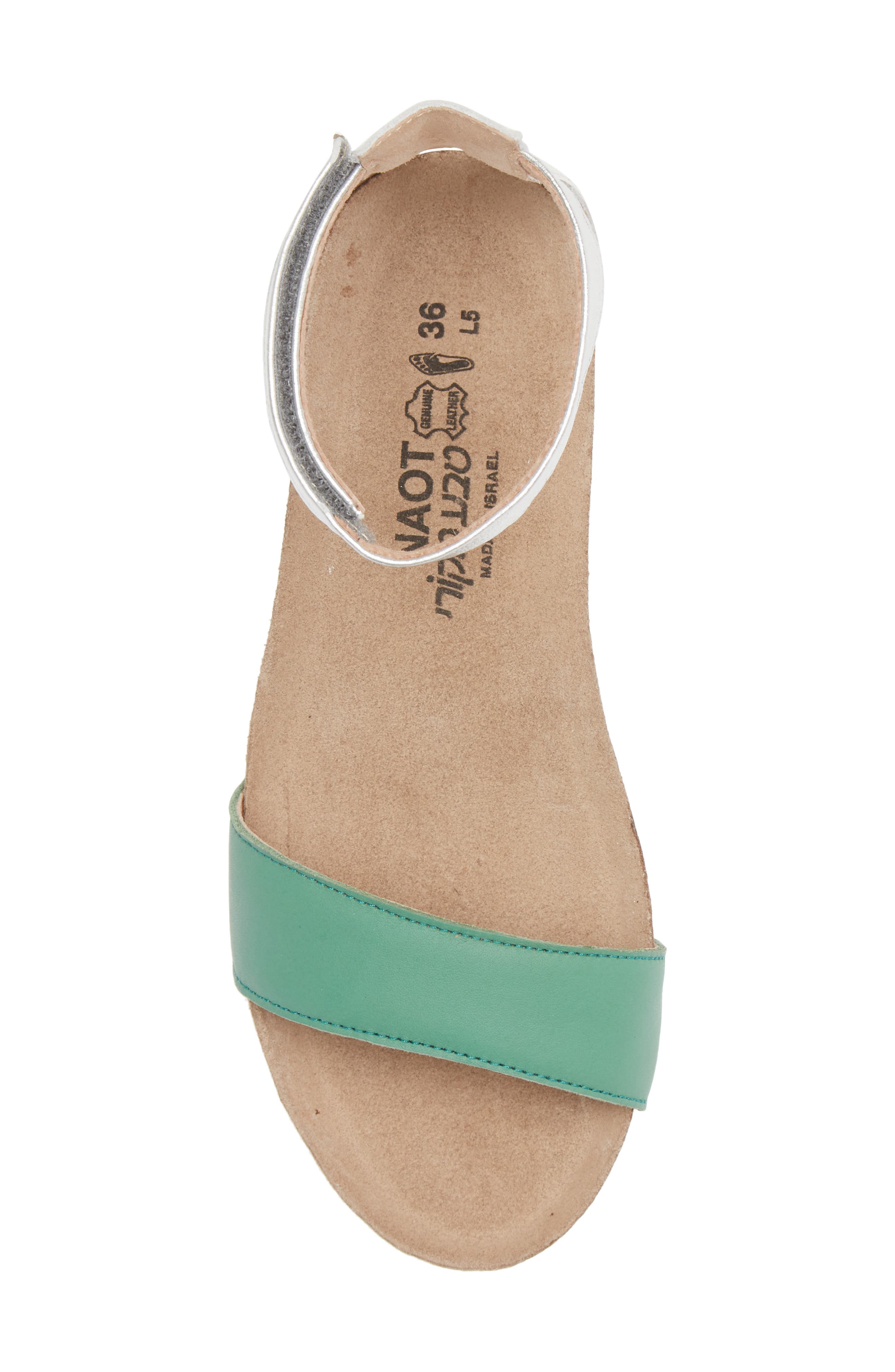 'Pixie' Sandal, Alternate, color, SOFT JADE/ SOFT WHITE/SILVER