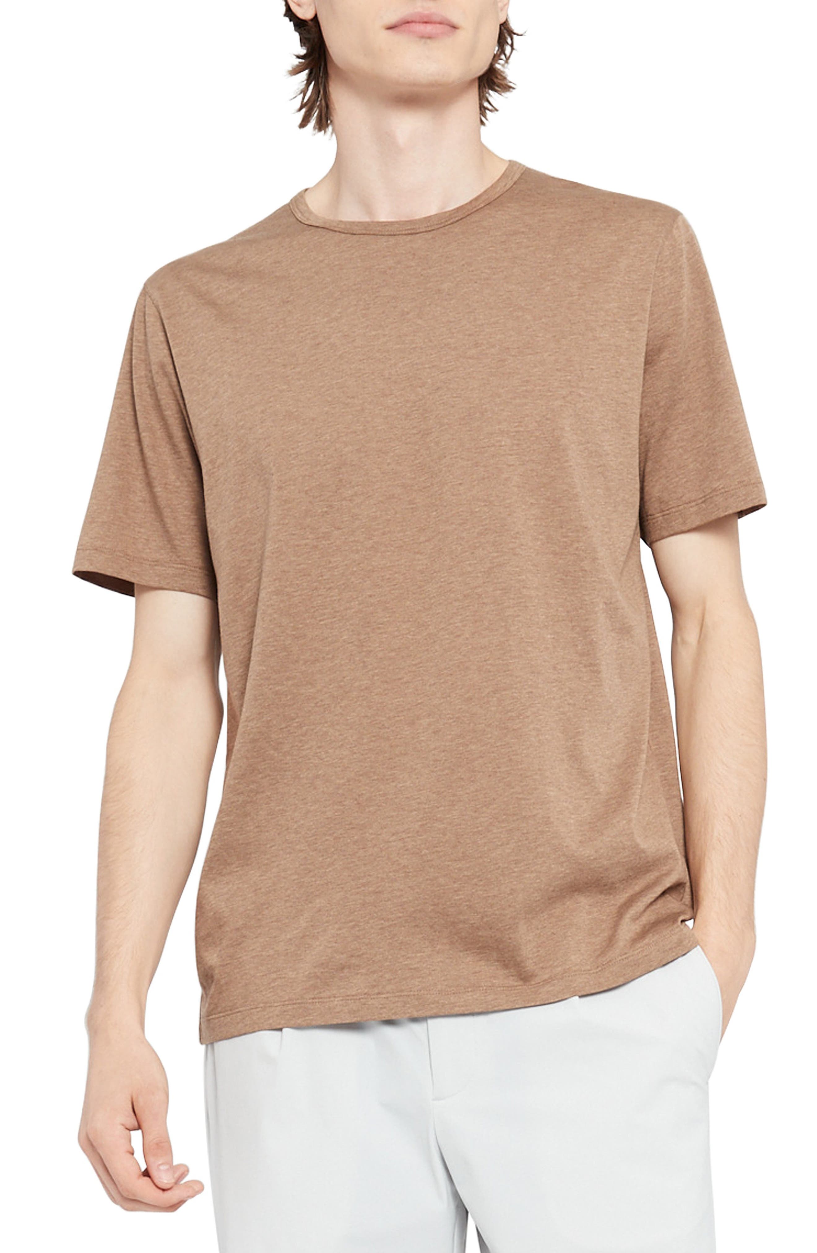 theory luxe 24SS luxe Cotton LEAT シャツ Theory Precise Luxe Cotton Jersey Tee (Men) | Nordstrom