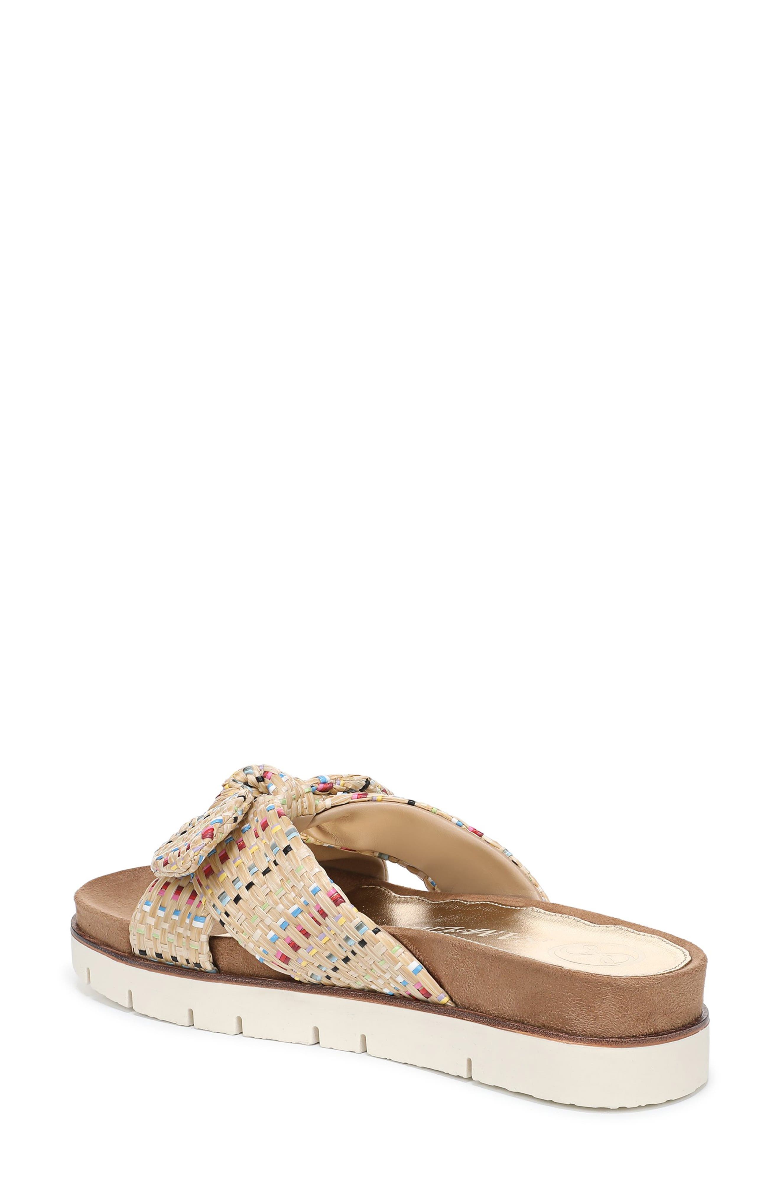 Astrid Knot Slide Sandal, Alternate, color, MULTI