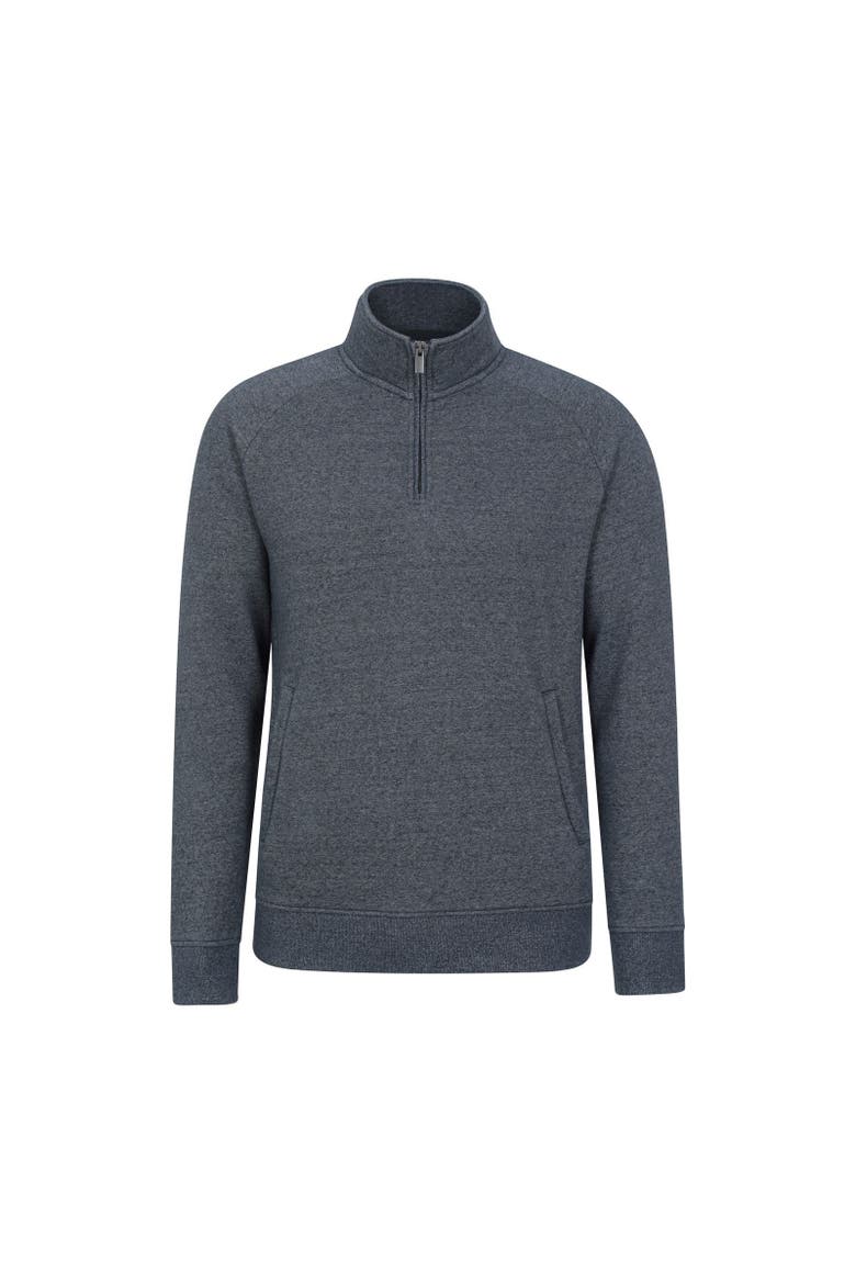 Bamburgh Half Zip Sweater, Main, color, Navy