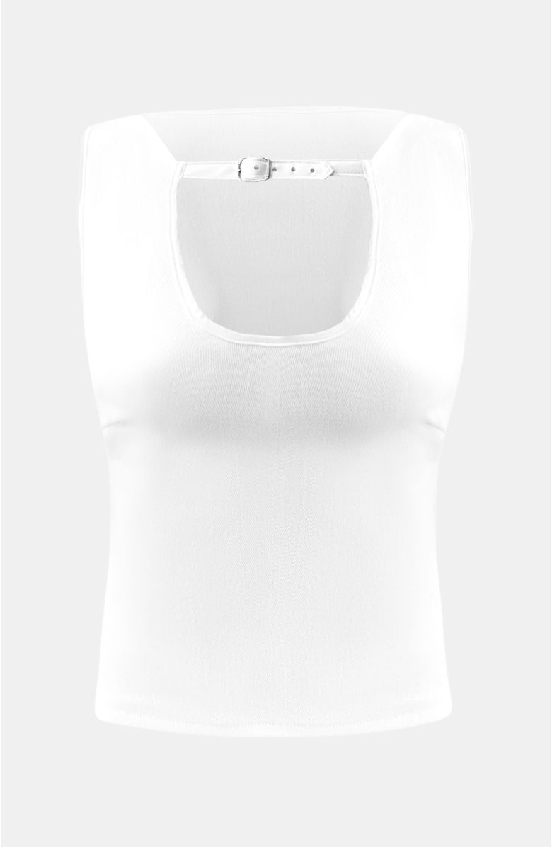 OW Collection Malene Top, Alternate, color, White