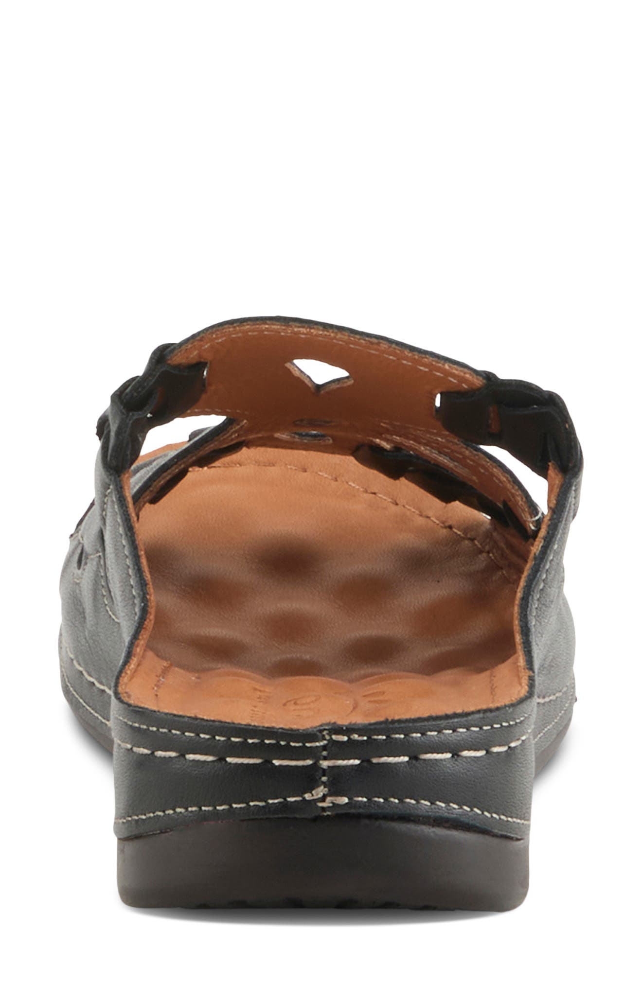 Spring Step Mezera Sandal, Alternate, color, Black