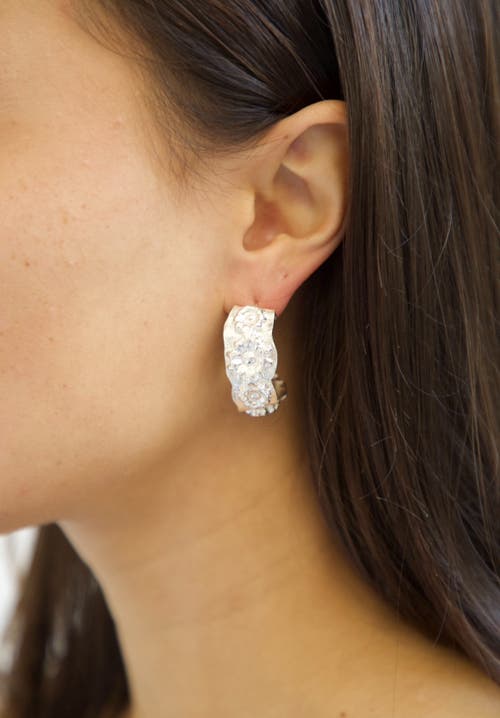 By Georgia Dreamer Hoops In Silver
