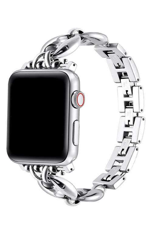 The Posh Tech Poppy Apple Watch® Bracelet Watchband In Metallic