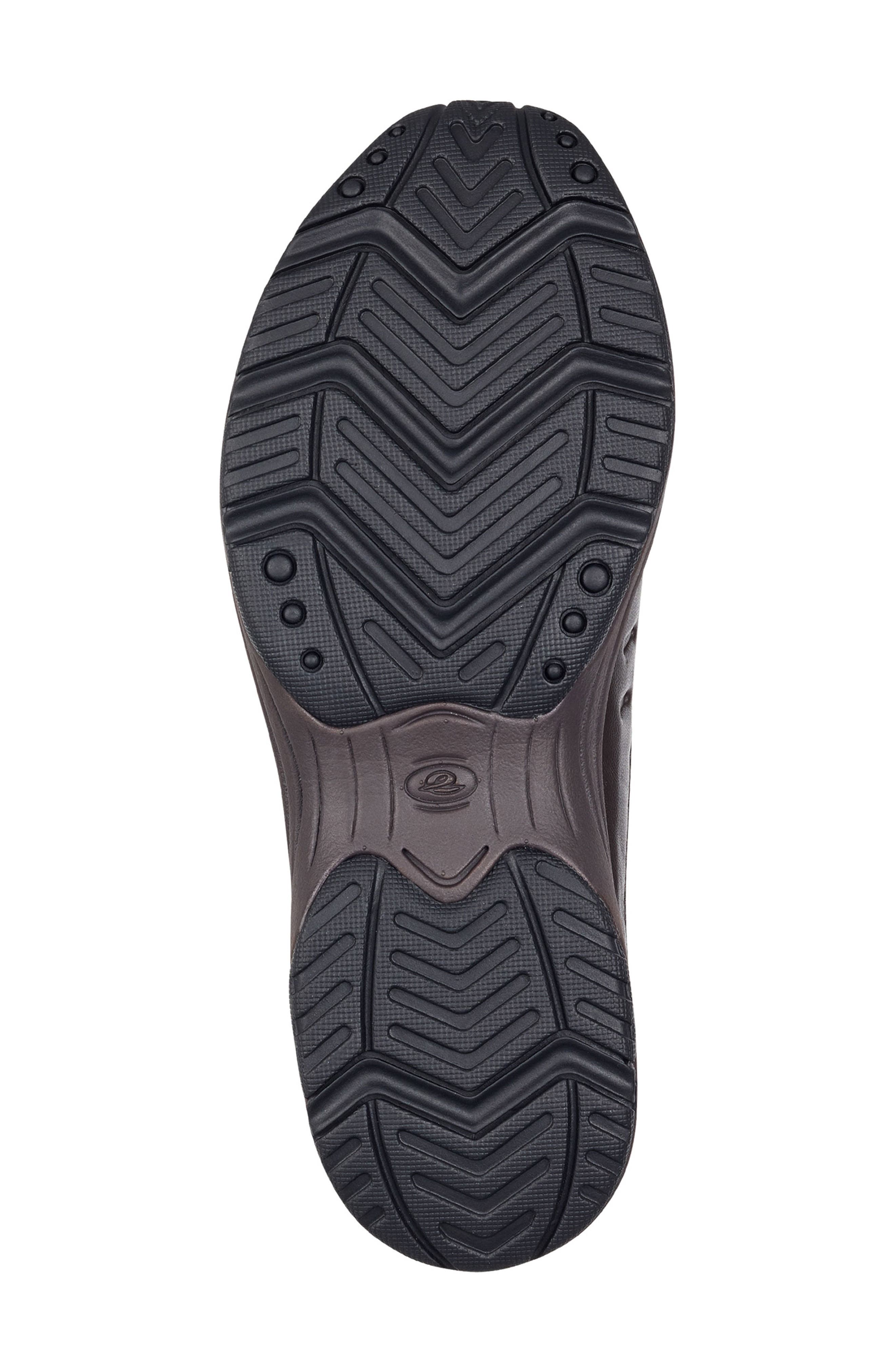 Traveltime Clog Sneaker, Alternate, color, DARK BROWN LEATHER
