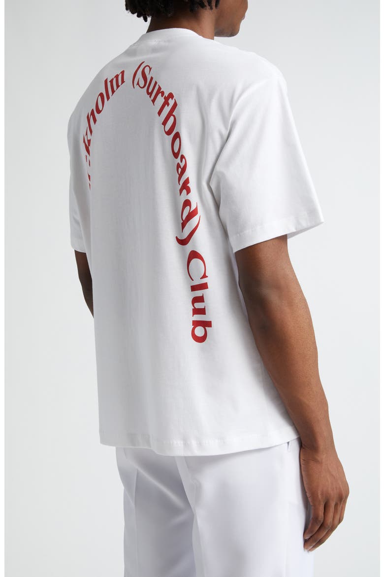 Back Logo Organic Cotton Graphic T-Shirt, Alternate, color, WHITE