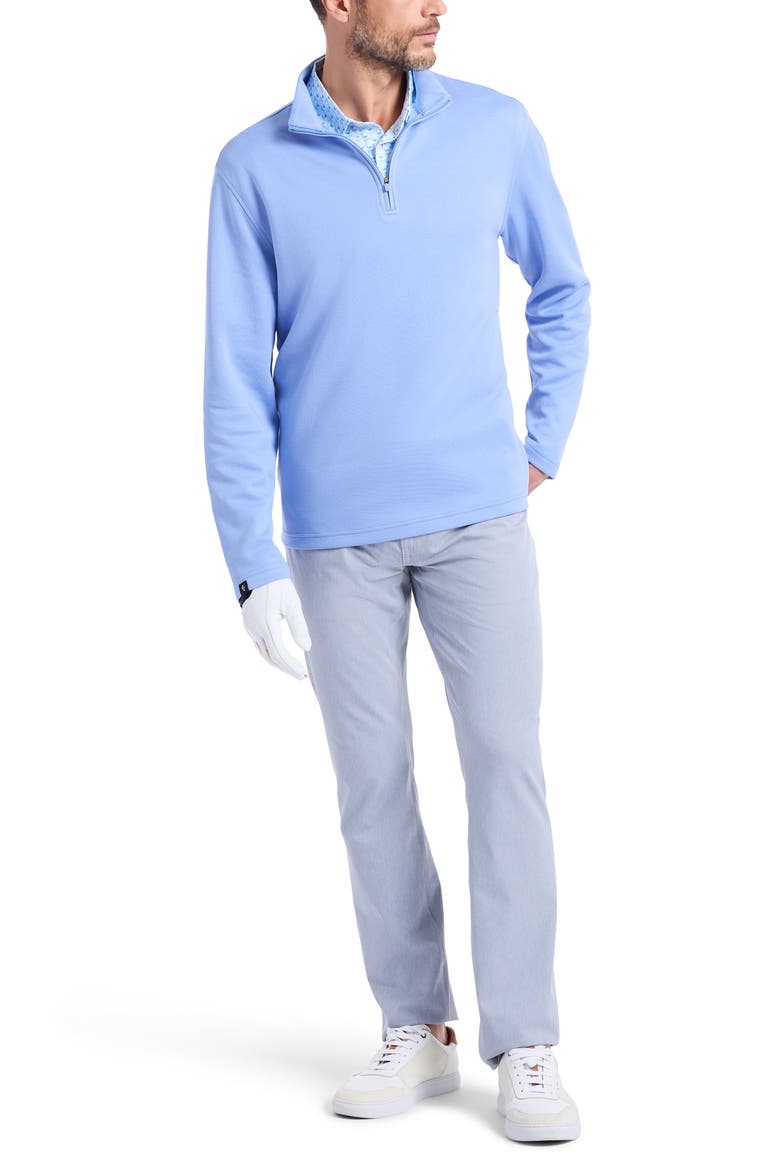 Troland Quarter Zip Pullover, Alternate, color, CORNFLOWER BLUE