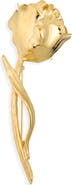 Oscar de la Renta Iris Bud Brooch