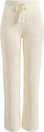 SKIMS Sweater Knit Cable Straight Leg Pants