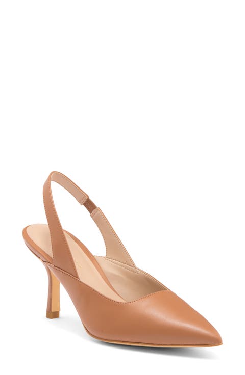Zuri Slingback Leather Pump (Women)