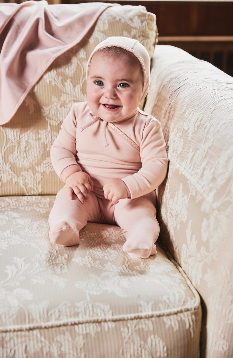 NoggiWear Braided Blanket, Alternate, color, Pale Pink