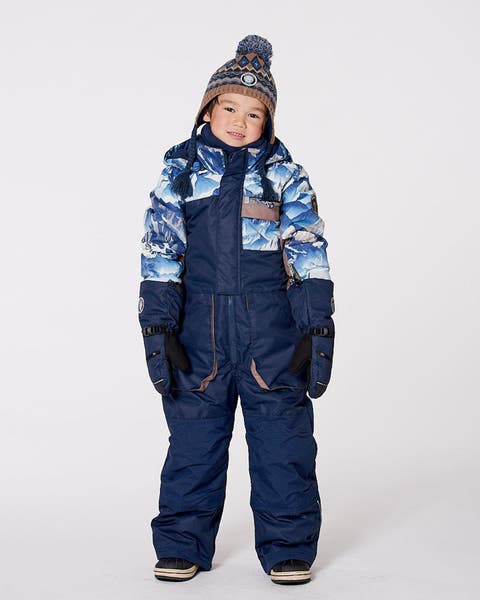 One-Piece Play Snowsuit with Mountains (Toddler & Little Kid)