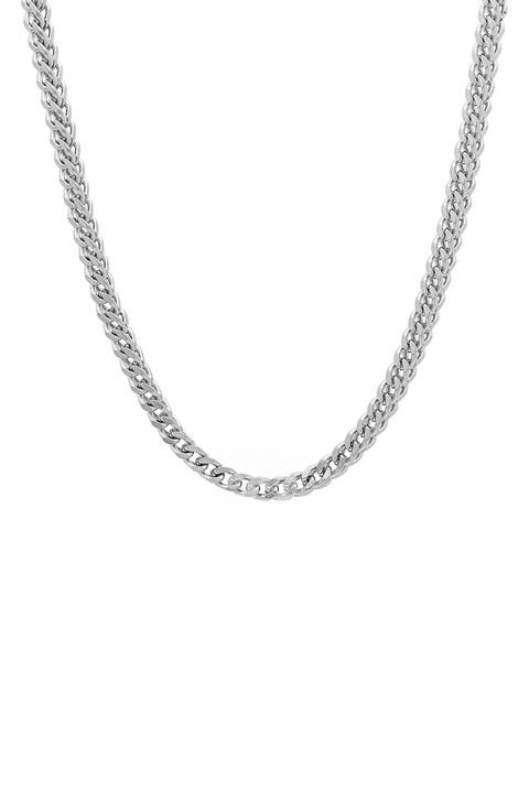 Men's Franco Stainless Steel 24" Chain Necklace