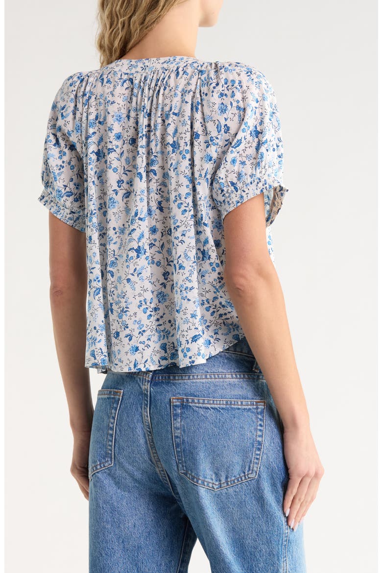 Calia Puff Sleeve Top, Alternate, color, NILE