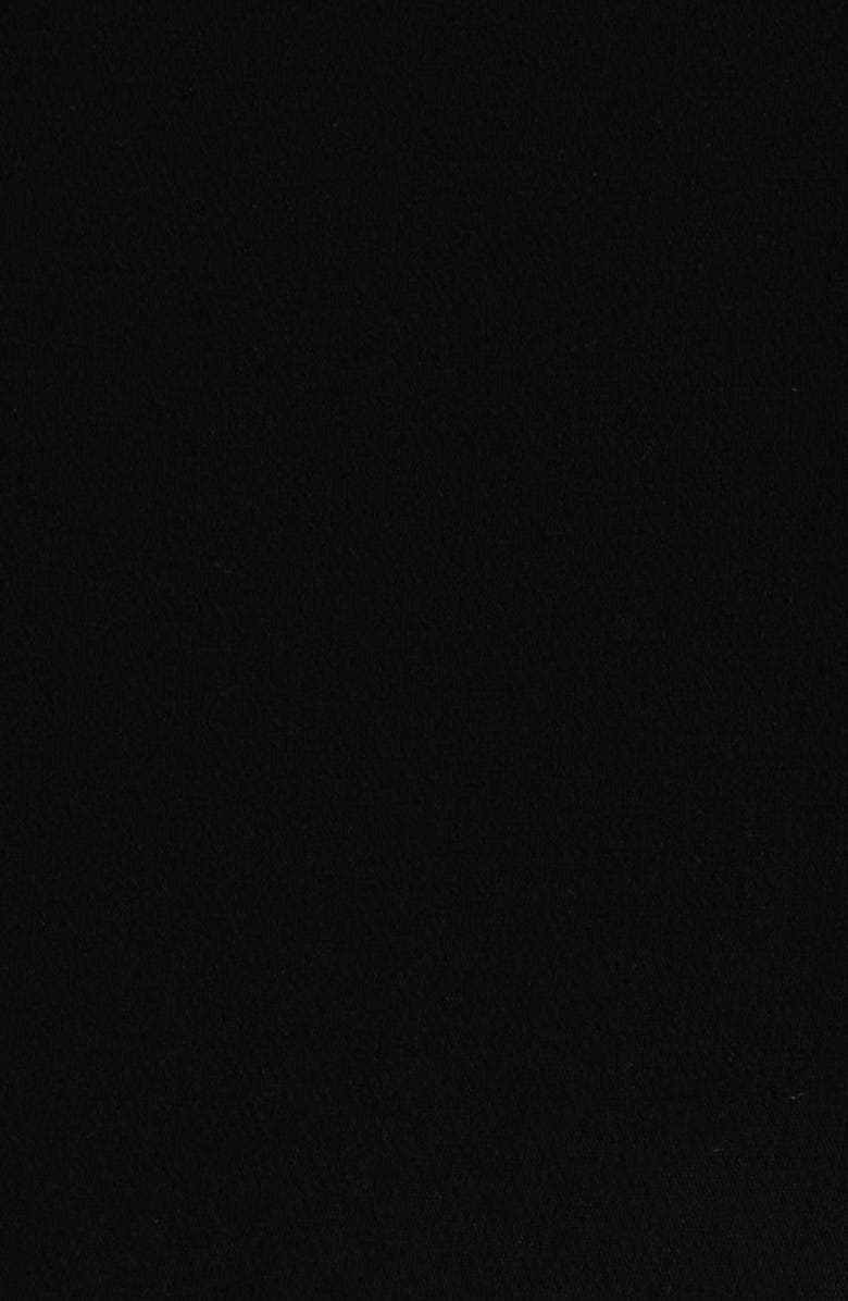 Proenza Schouler Weyes Crepe Straight Leg Pants, Alternate, color, Black