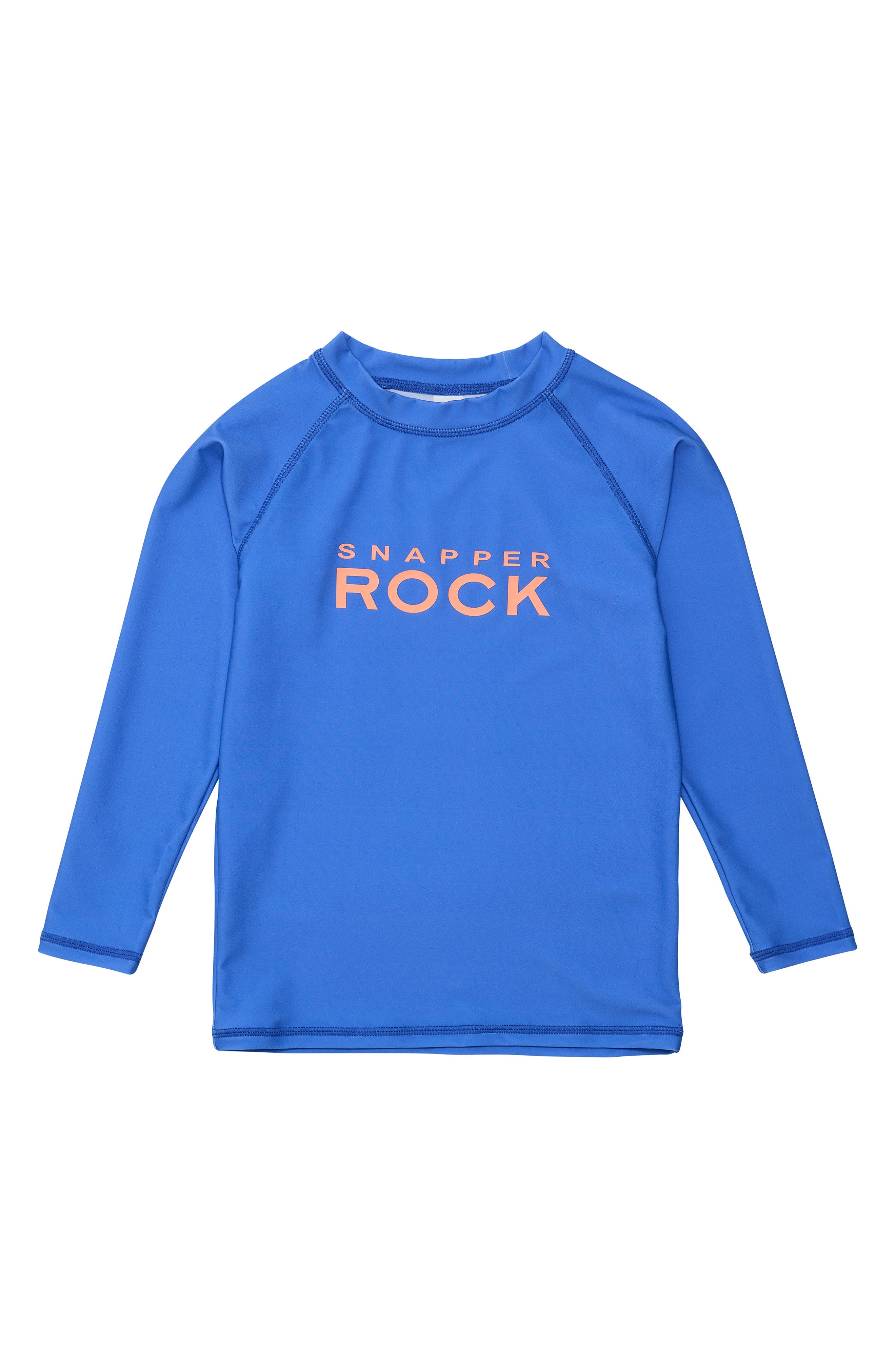 Snapper Rock Kids' Long Sleeve Rashguard in Blue 