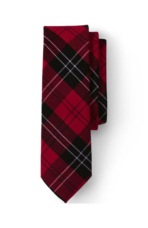 School Uniform Adult Plaid To Be Tied Tie
