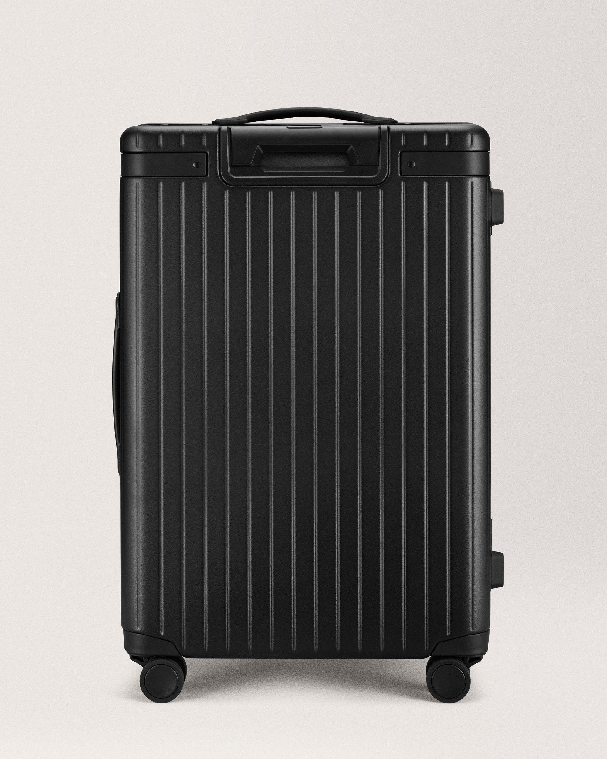 Carl Friedrik The Check-in Suitcase, Alternate, color, Black / Black