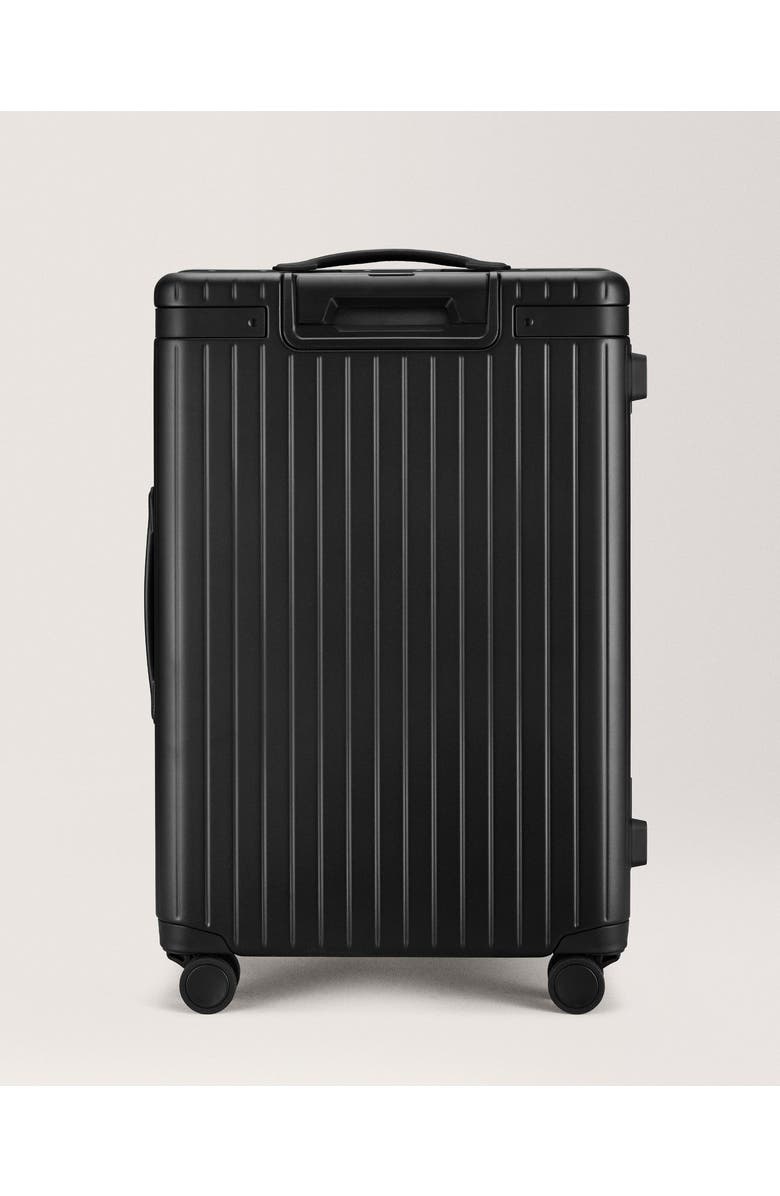 Carl Friedrik The Check-in Suitcase, Alternate, color, Black / Black