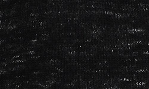 Calvin Klein Kids' Space Dyed Quarter Zip Sweater In Black