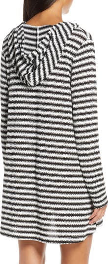 Slouchy Hooded Sweater Cover-Up Tunic