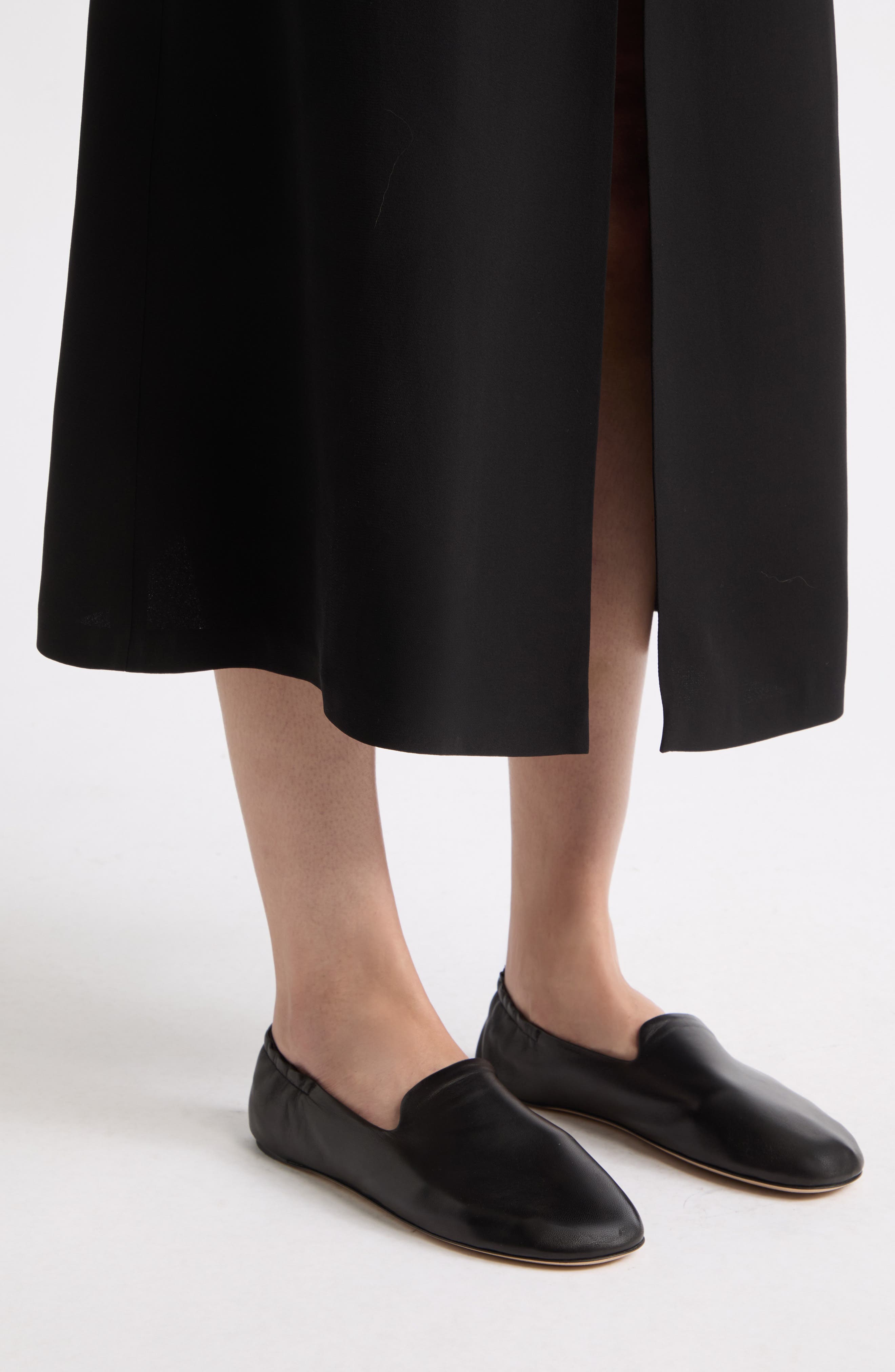 Casa Slipper Loafer, Alternate, color, BLACK