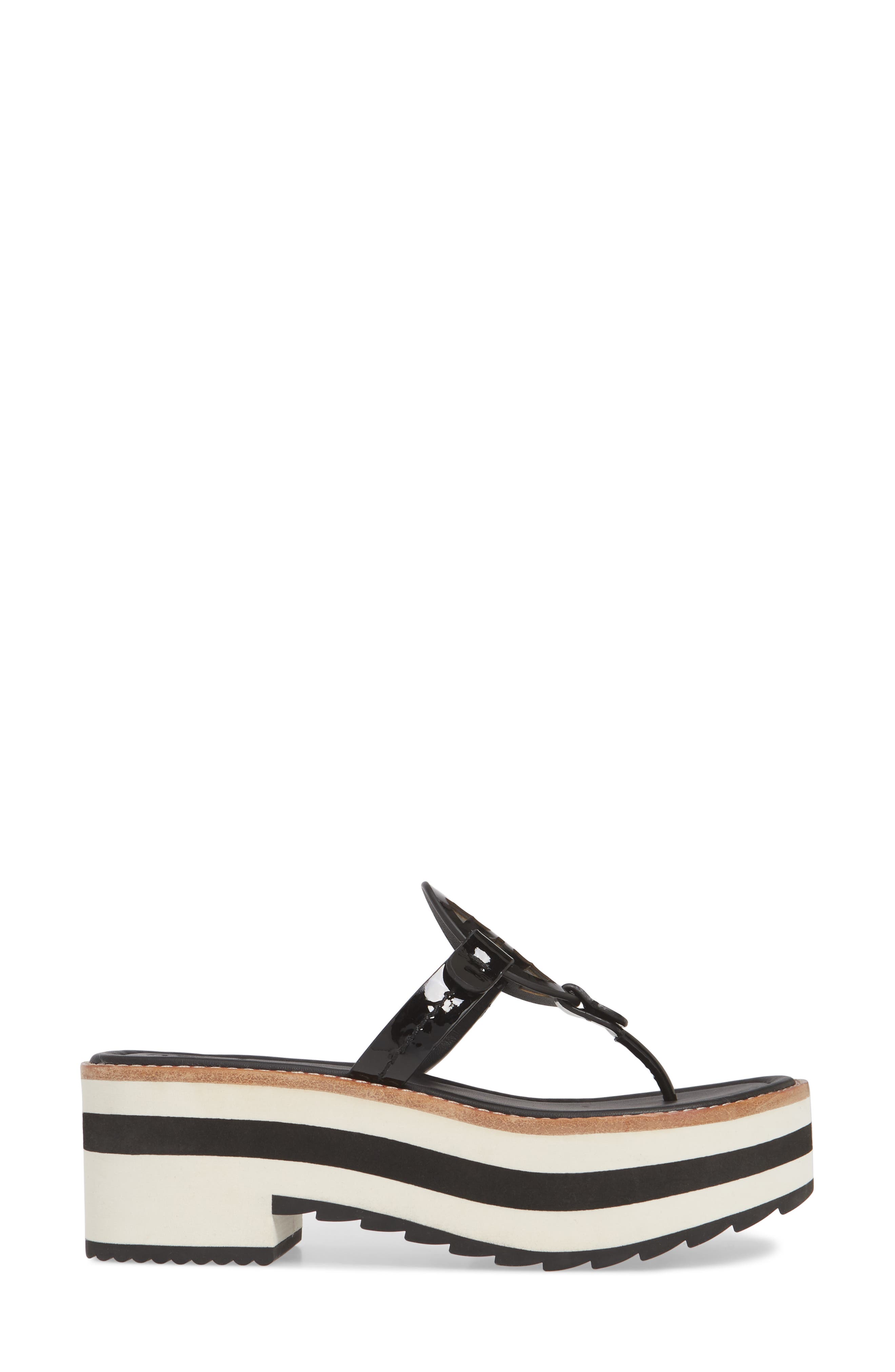 Tory Burch Miller Platform Sandal, Alternate, color, 