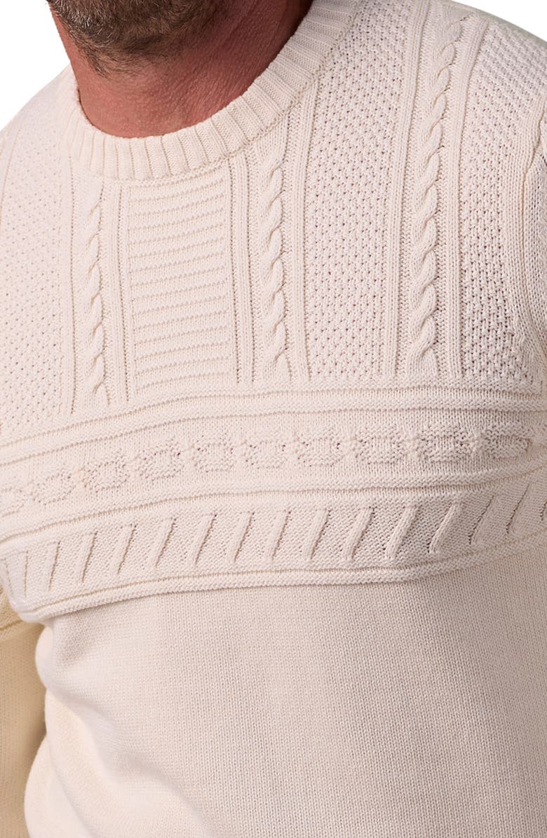 The Normal Brand Fisherman Crewneck Sweater, Alternate, color,