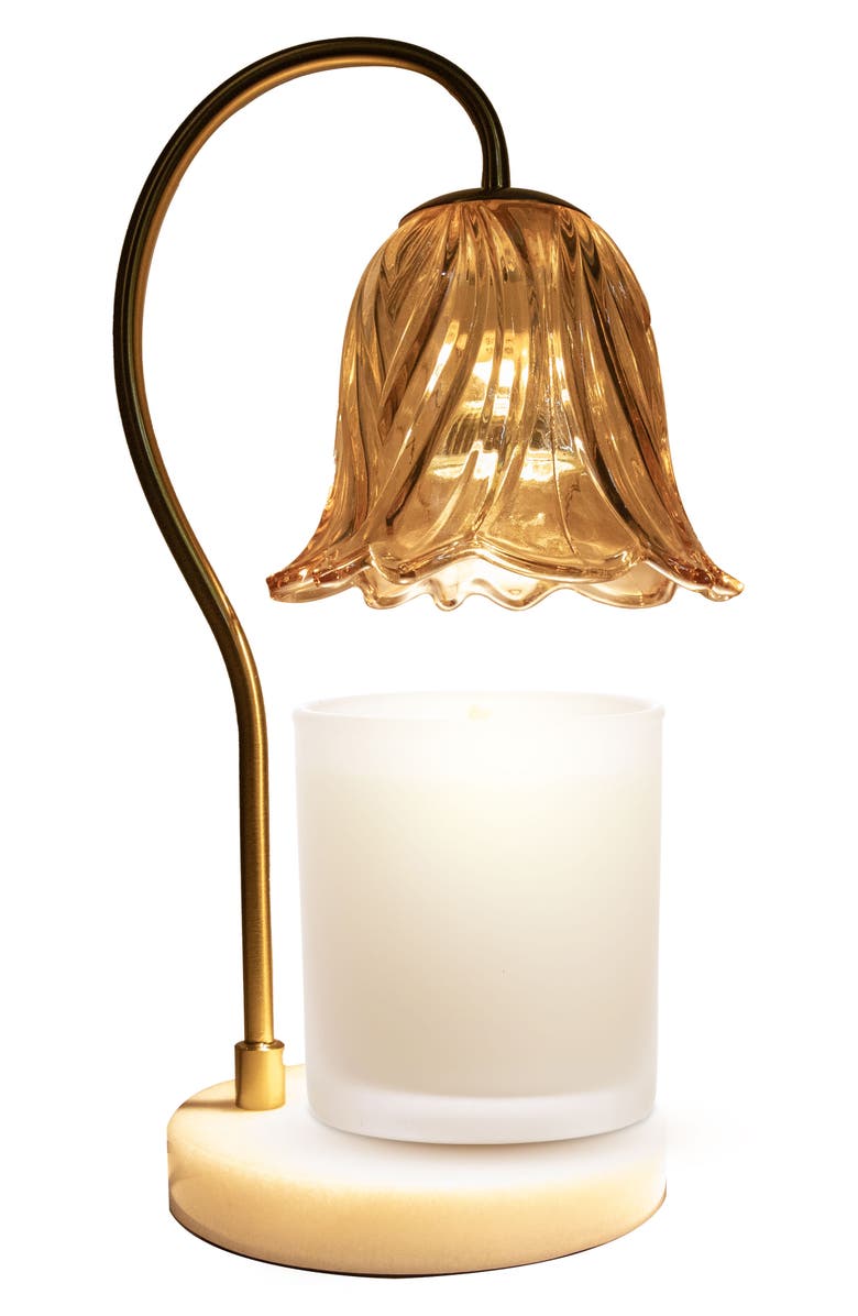 Luze Lamp Candle Warmer, Main, color, Amber